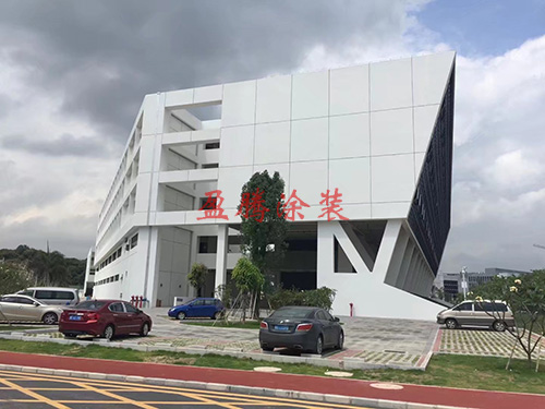 深圳大學外墻浮雕漆